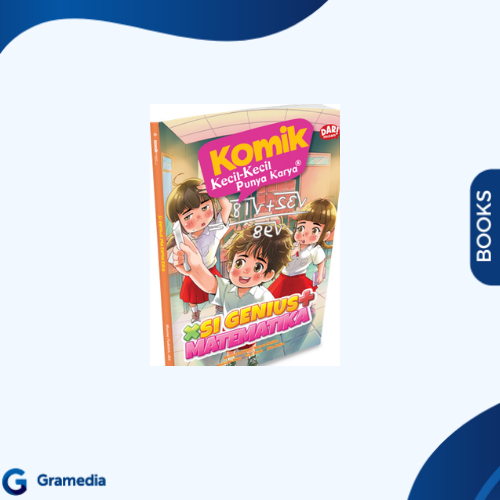 Gramedia Medan - KOMIK KKPK: SI GENIUS MATEMATIKA