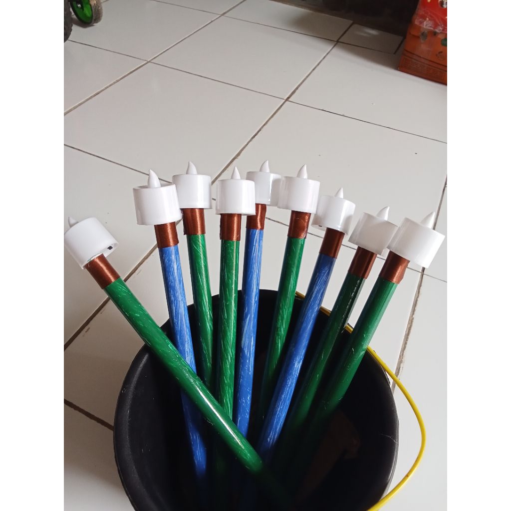 obor elektrik pawai obor LED