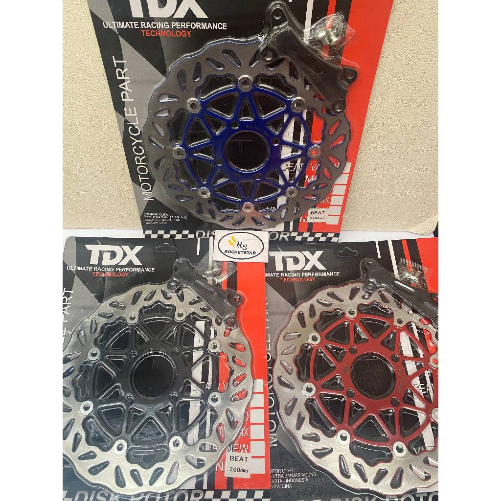 Piringan Cakram Lebar TDX Motor MIO J MIO SPORTY BEAT JUP MX JUPITER Z VIXION 300 mm PLUS BRAKET
