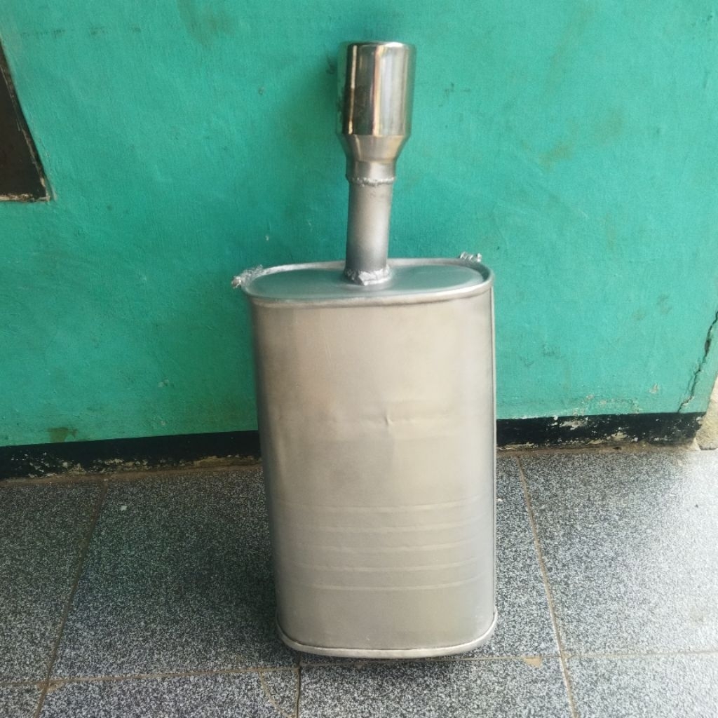 Silencer muffler belakang knalpot mobil Toyota