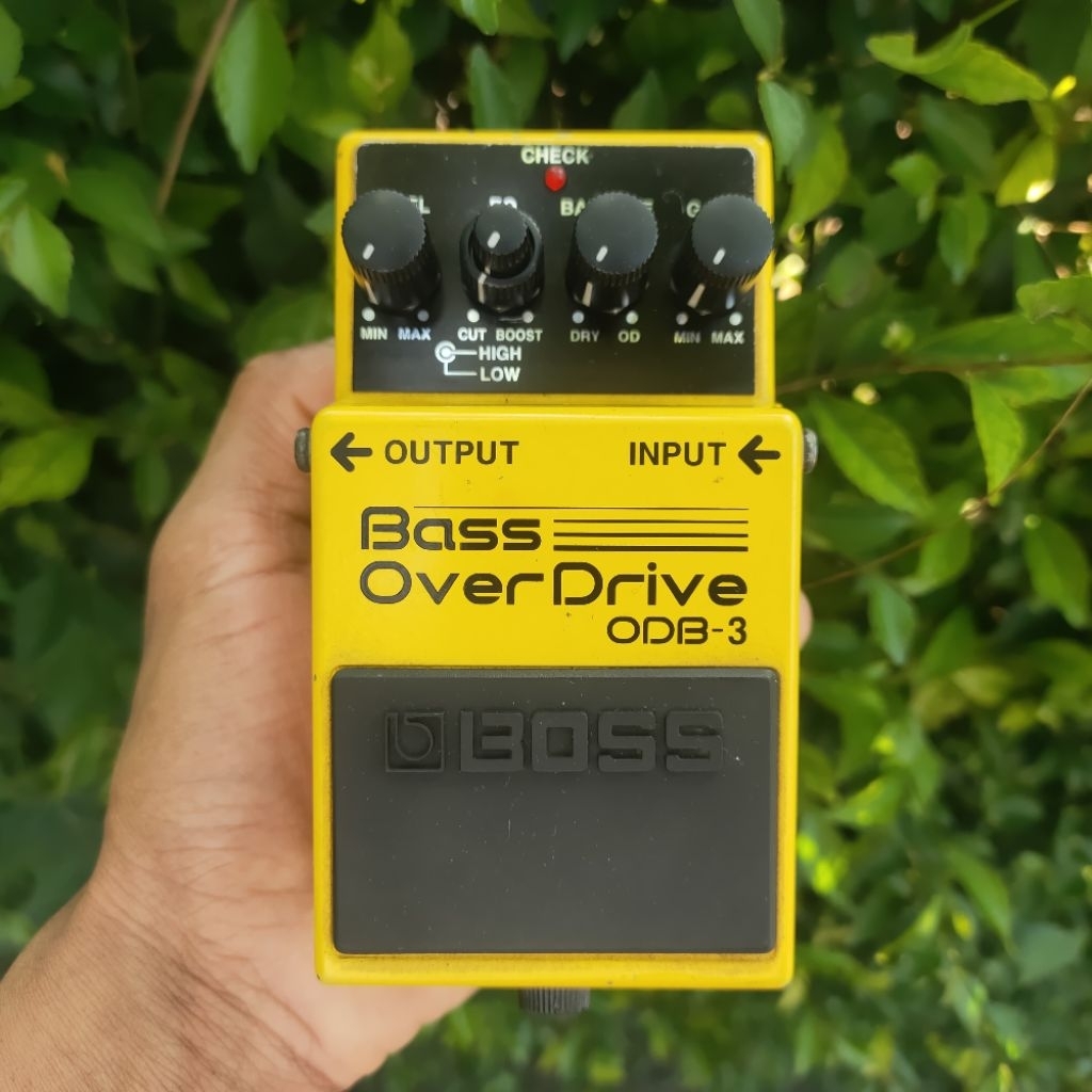 EFEK GITAR BEKAS / EFEK GITAR SECOND / EFEK BOSS / BOSS BASS OVERDRIVE / BASS OVERDRIVE / BOSS BEKAS