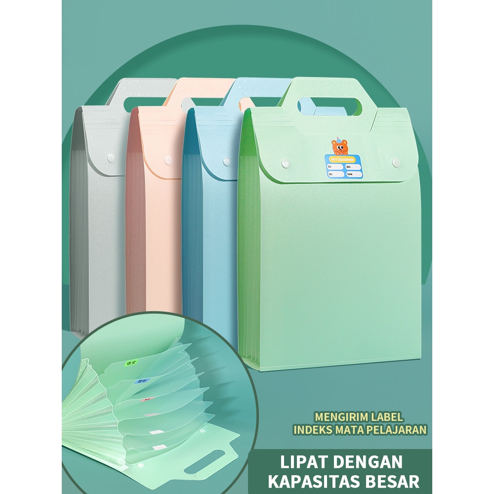 Tas Dokumen bag/Tas File Handle Map File/Tas Dokumen  Folder Map/Kantong dokumen multi-lapis