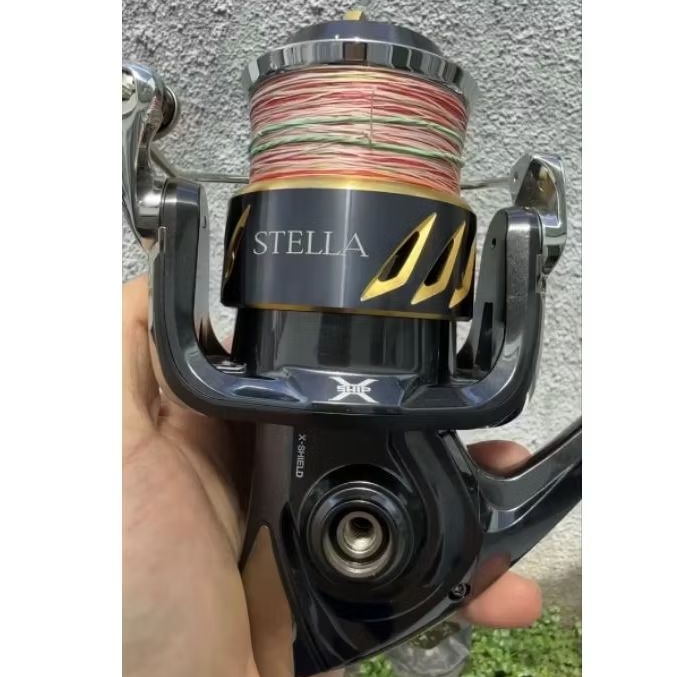 Shimano Stella SW 8000HG Second Jepang Mulus Smooth Lengkap Dusbox Reel Stella Saltwater