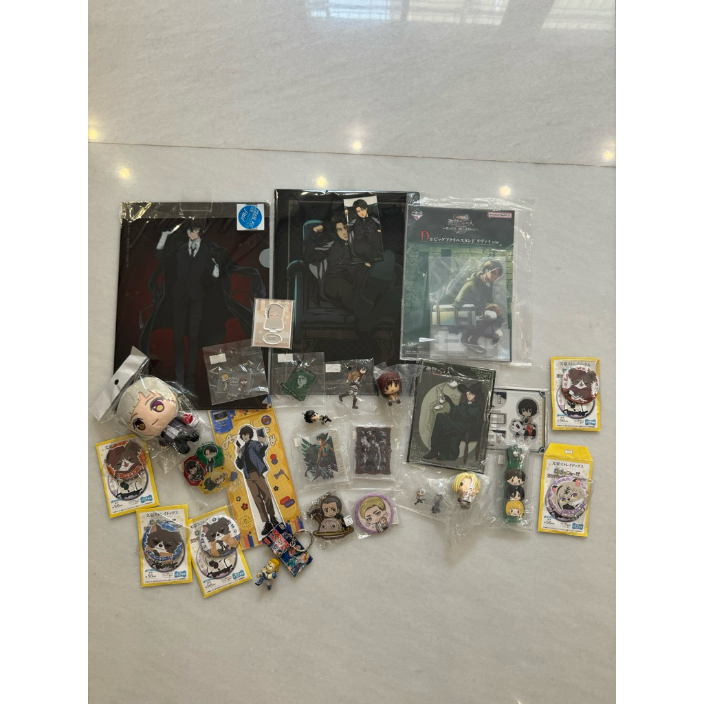 Attack on Titan Shingeki no Kyojin Bungo Stray Dogs Kinnikuman Original Japan Gasha Gashapon Gacha G