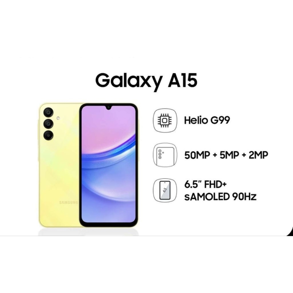 Samsung Galaxy A15 8/256GB dengan NFC (second)