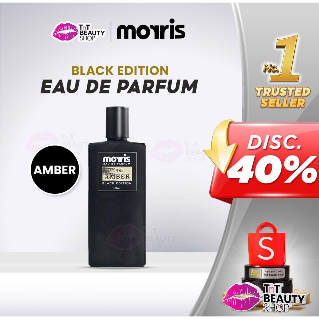 Morris Eau De Parfum Black Edition 100ml Amber | TnT Beauty Shop
