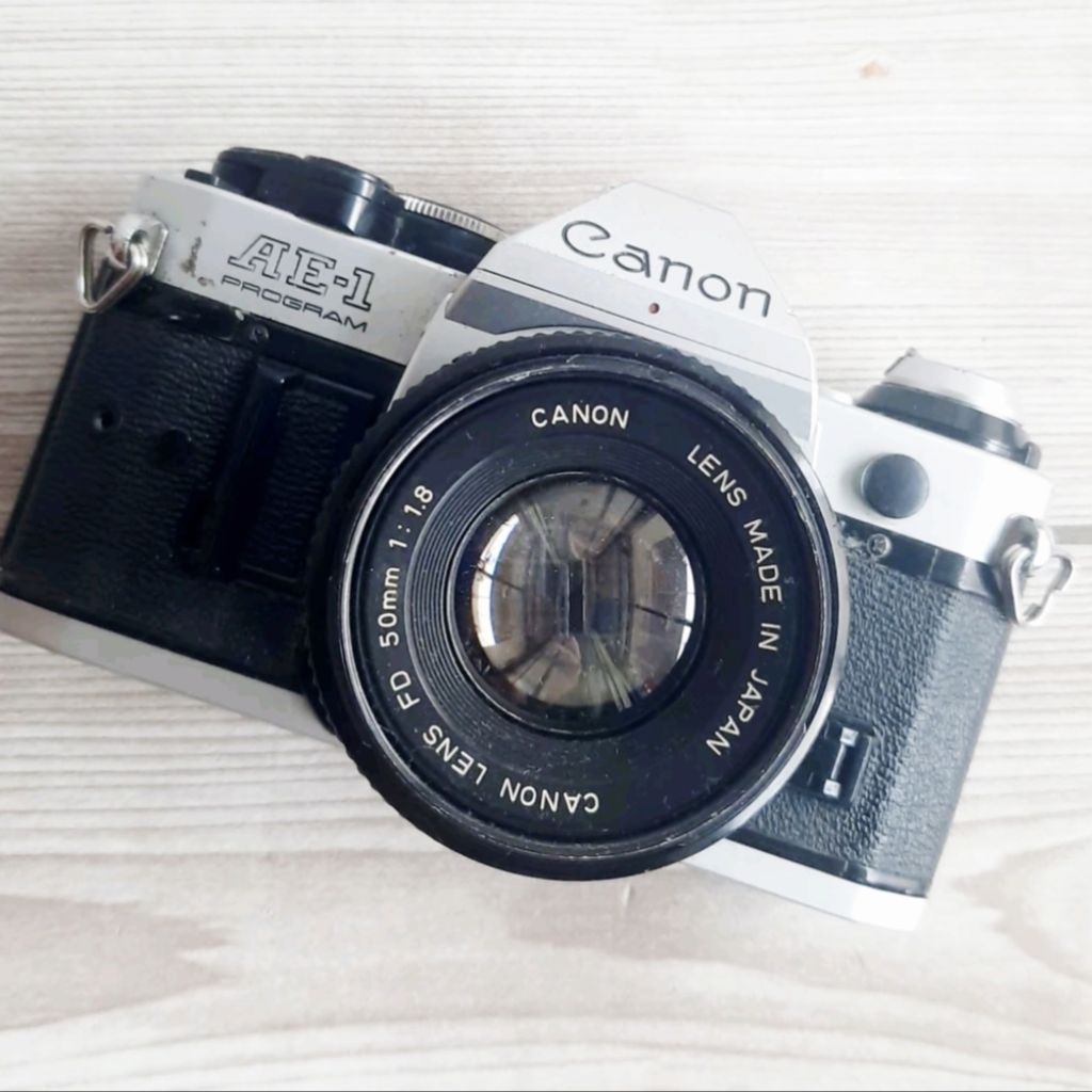 Kamera Analog Canon AE1 Program Kit Lens Canon AE 1 Kit Lens