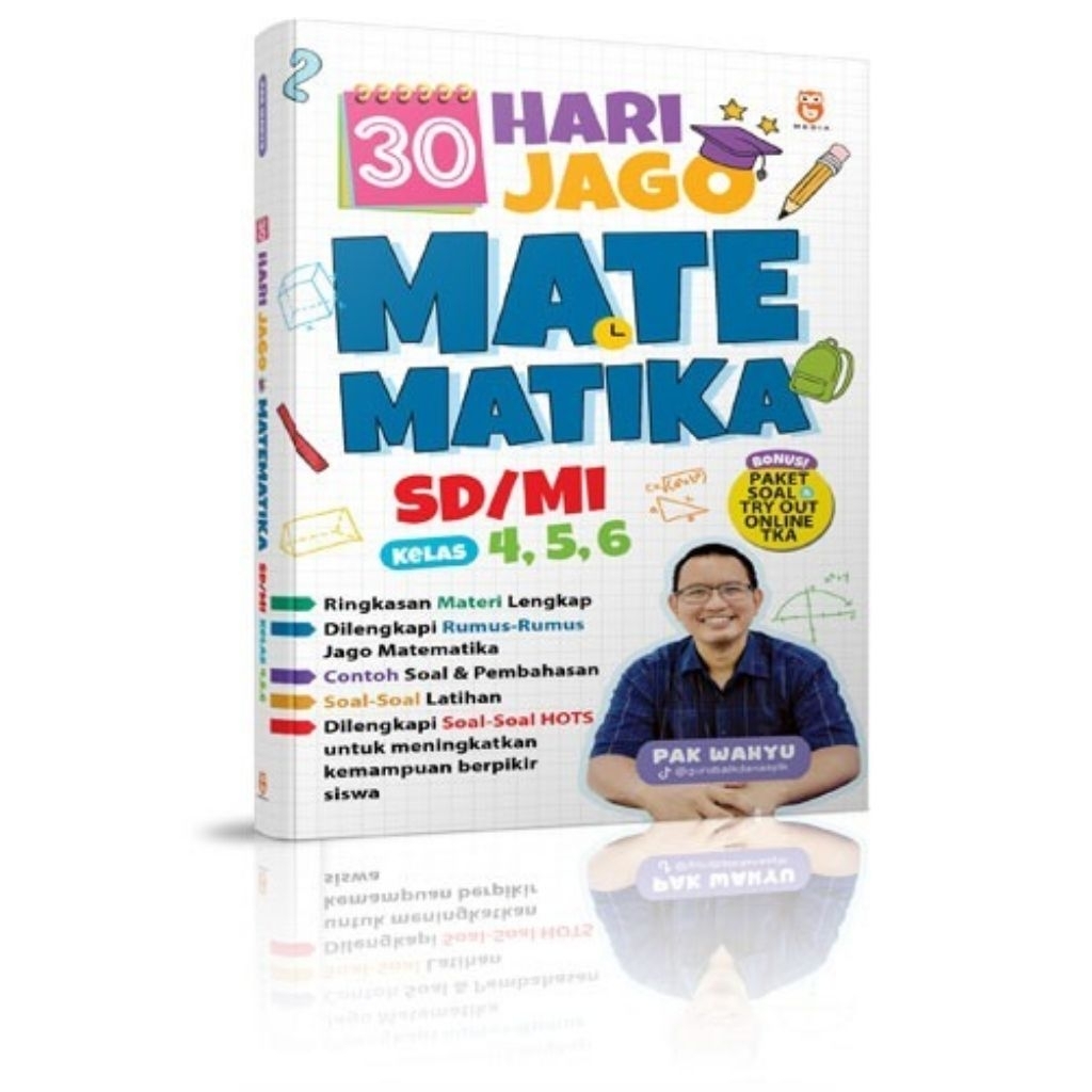 30 Hari Jago Matematika SD/MI Kelas 4 5 6 | Latihan Soal + HOTS