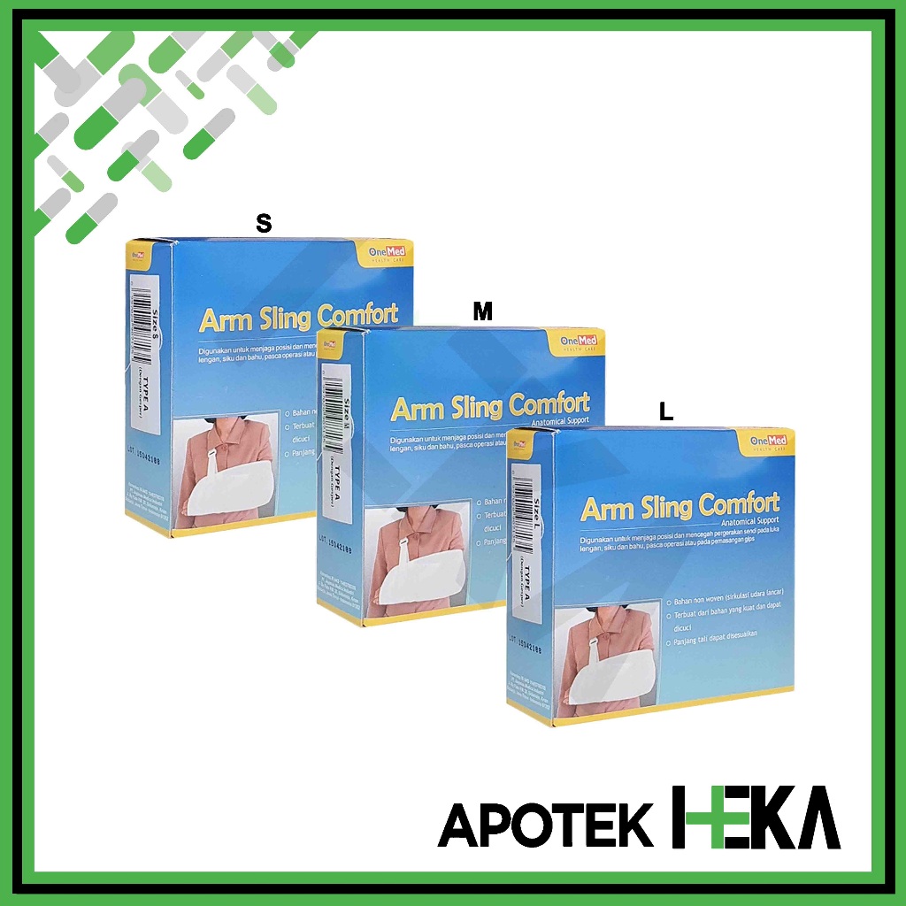 Onemed Arm Sling Comfort - Penyangga Lengan (BANDUNG)