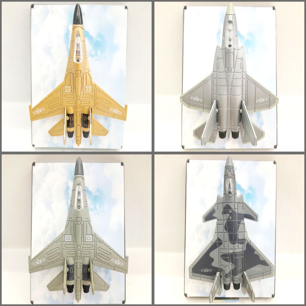 JET FIGHTER PLANE Diecast Pesawat Tempur