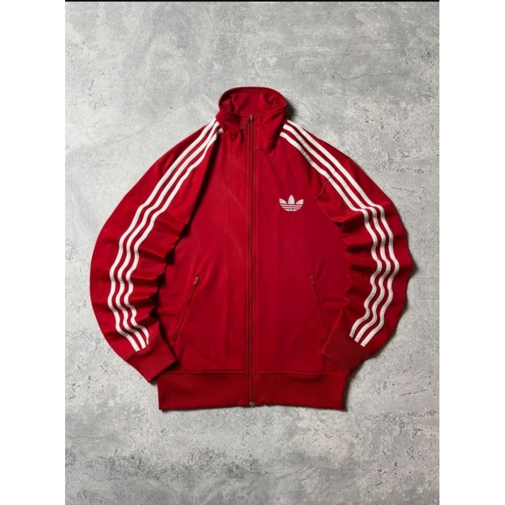 Tracktop adidas firebird red white