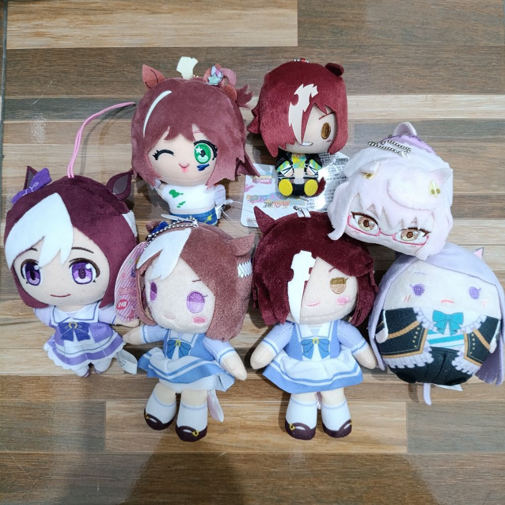 [UPDATE & ORI] Merch (ganci/plush/keychain) Uma Musume | Cewek kuda
