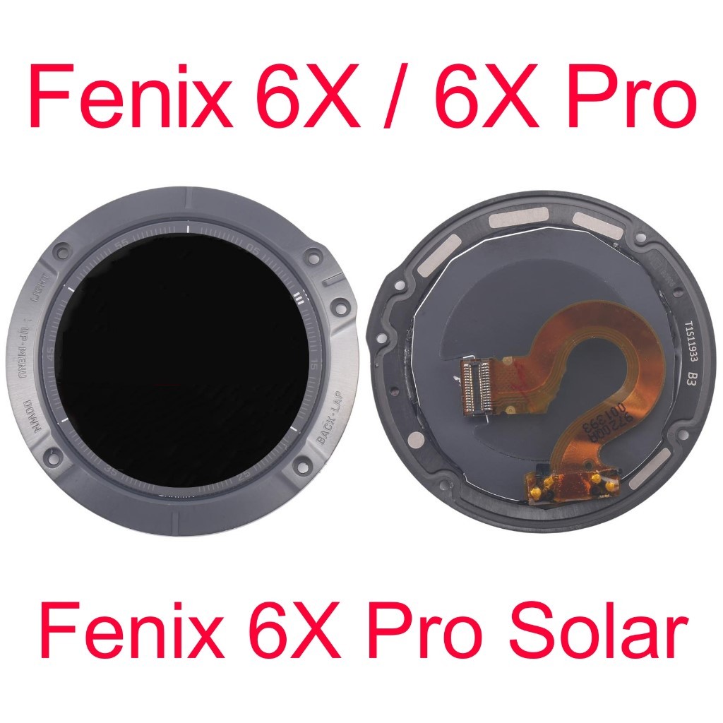 Original LCD TouchScreen Garmin Fenix 6X / Fenix 6X Pro / Fenix 6X Pro Solar