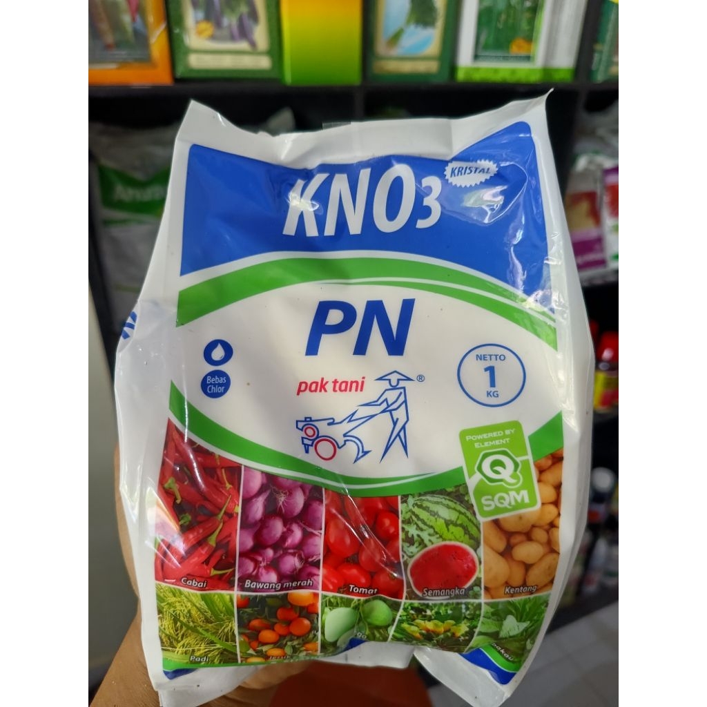 KNO3 Kalium Nitrat Kristal PAK TANI Kemasan 1 KG