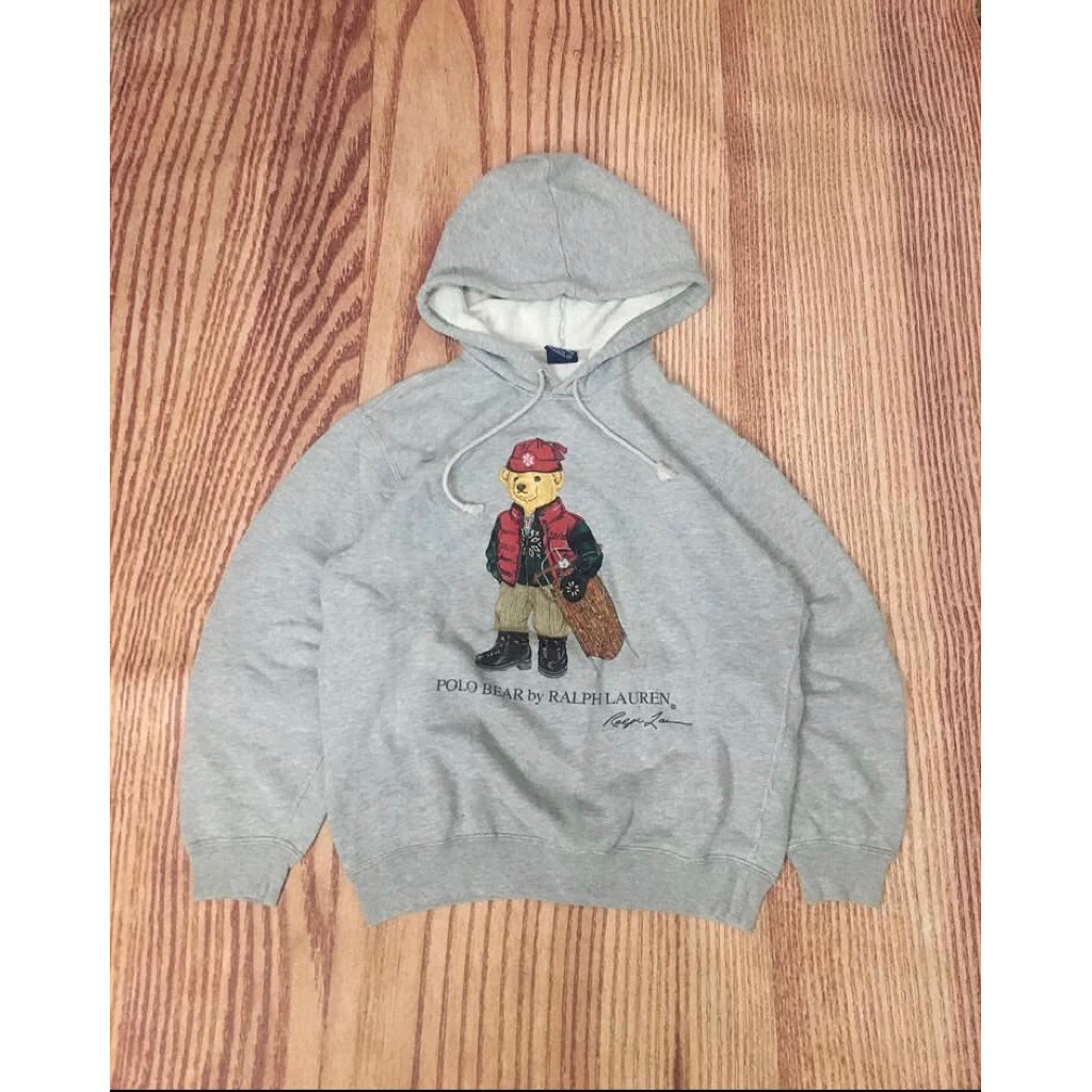 Vintage Polo Bear Ralph Lauren Hoodie