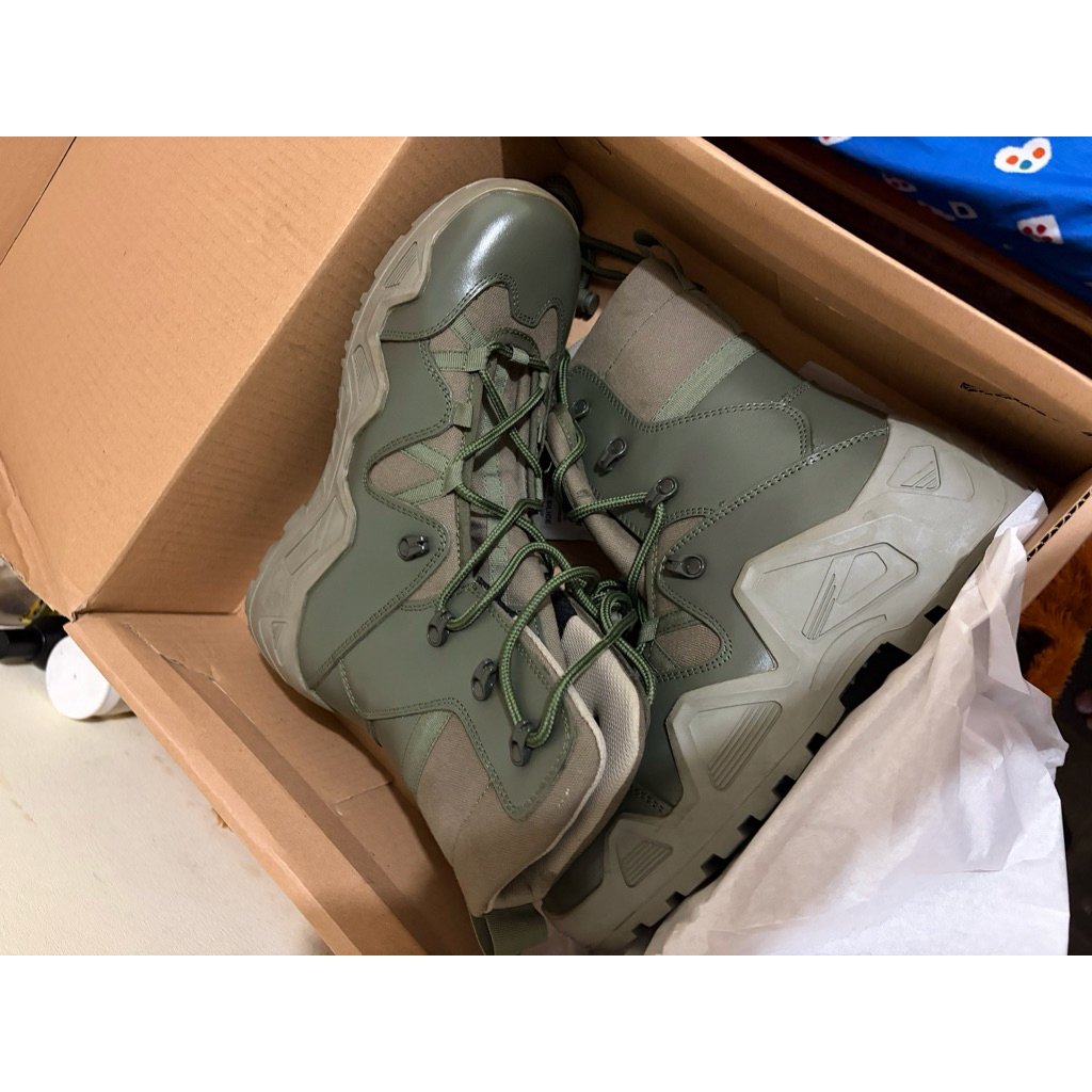 Sepatu PDL Hijau Brimob Tactical