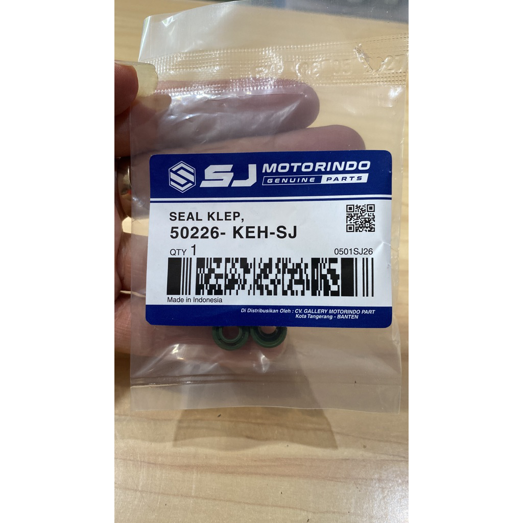SJ Seal Klep SET Gl Pro KEH Neotech / Sil Klep Tiger / Tiger Revo / CB 100 / Gl 100 / Mega Pro Primu