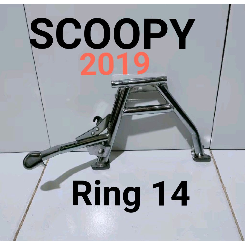 STANDAR TENGAH / STANDAR 2 CHROME SCOOPY 2019 Ring 14