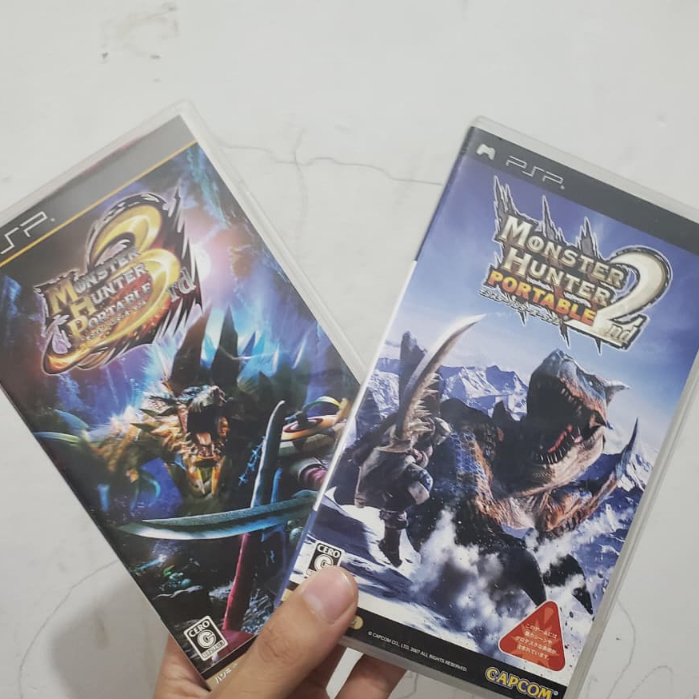 UMD PSP Monster Hunter Original Lengkap Normal