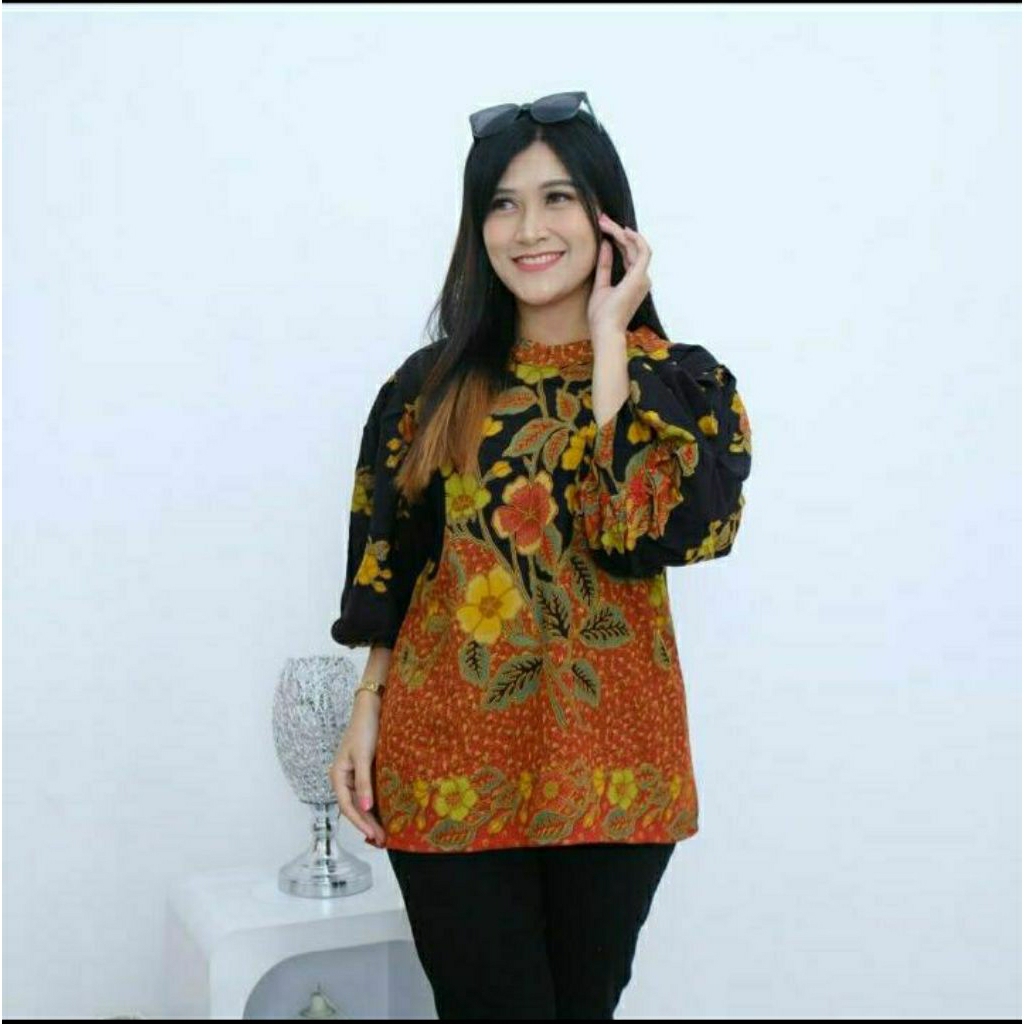 Blus Paris Batik Solo Blus Batik Wanita