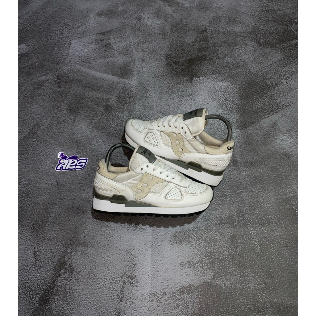 Saucony Shadow Grey White