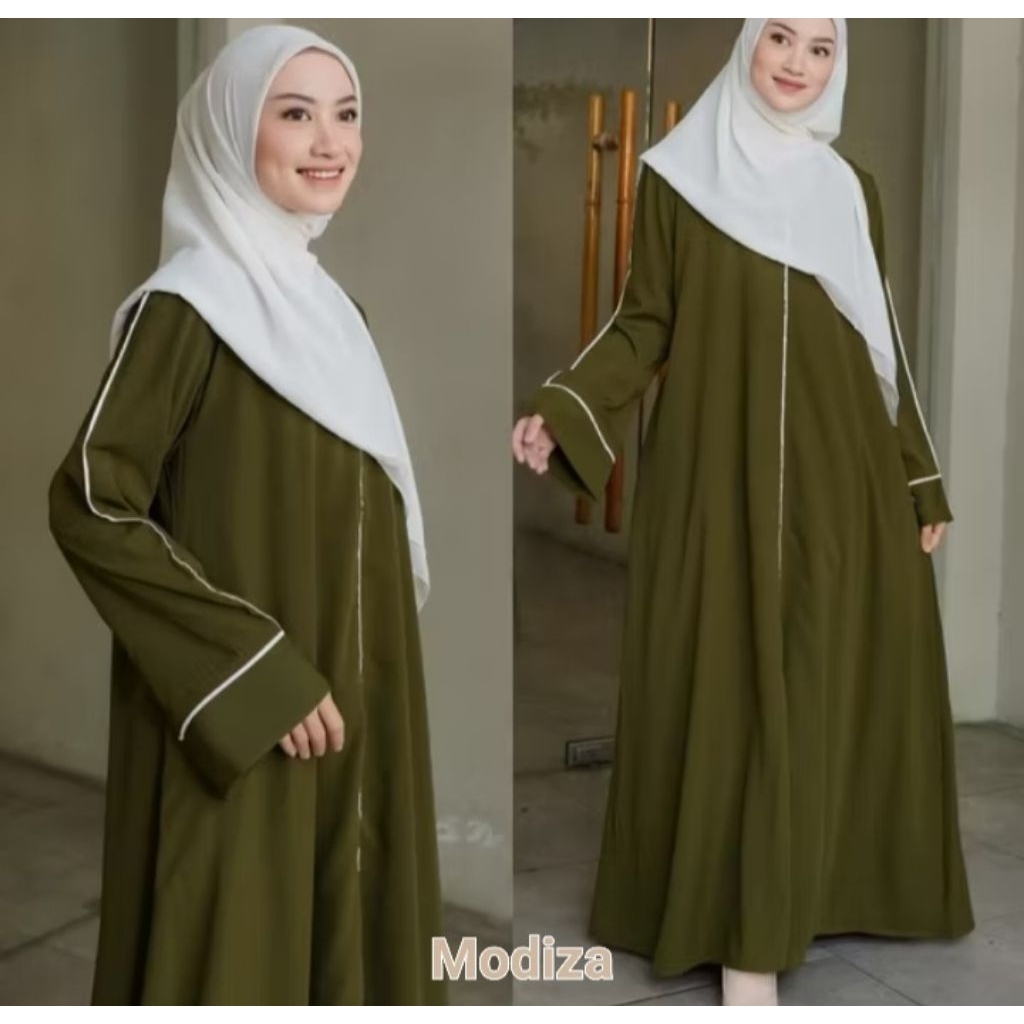Mecca abaya umroh haji polos muslim | Modiza outfit