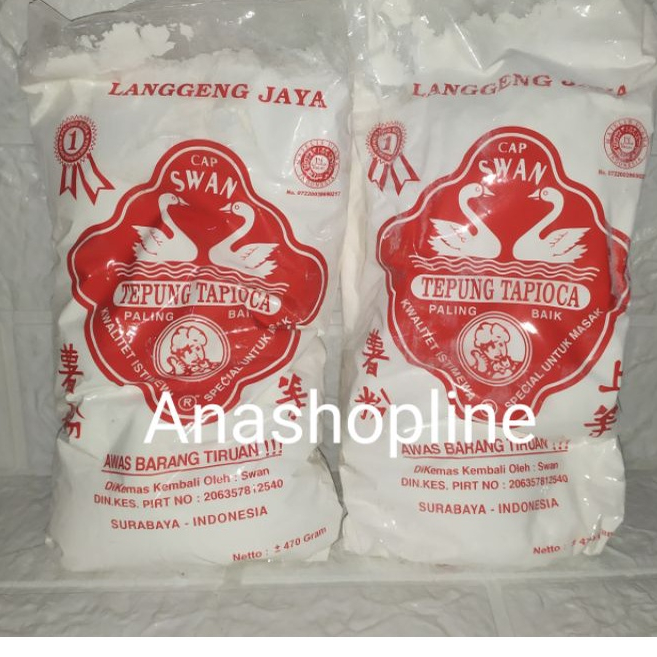 Tepung kanji Cap Swan 470gr