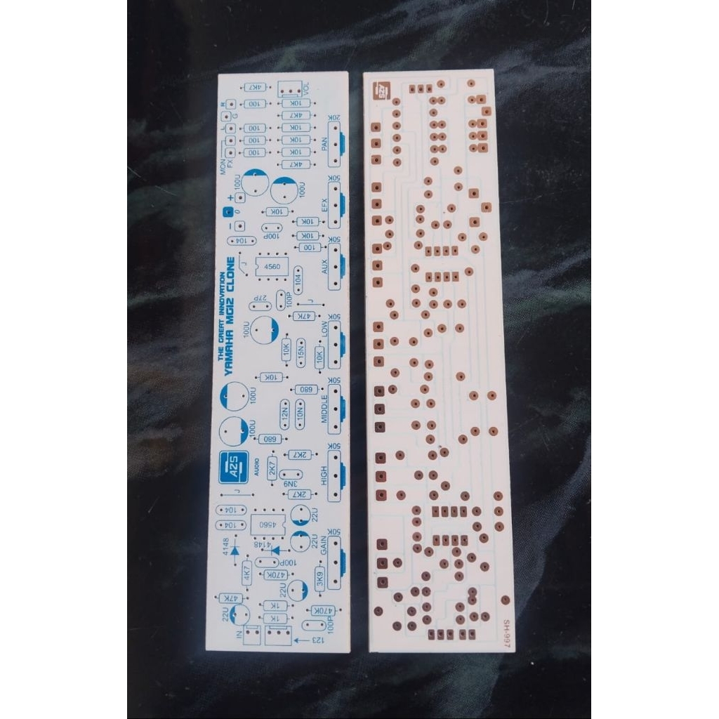 PCB Mixer 7 Potensio Clone YAMAHA MG12 SH-997