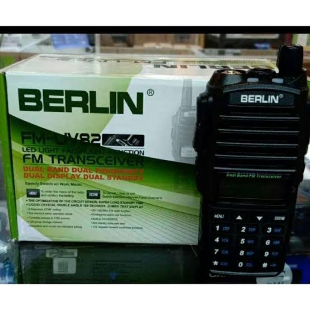 HT Berlin FM-UV82 Handy Talkie Berlin FM-UV82 Original Product
