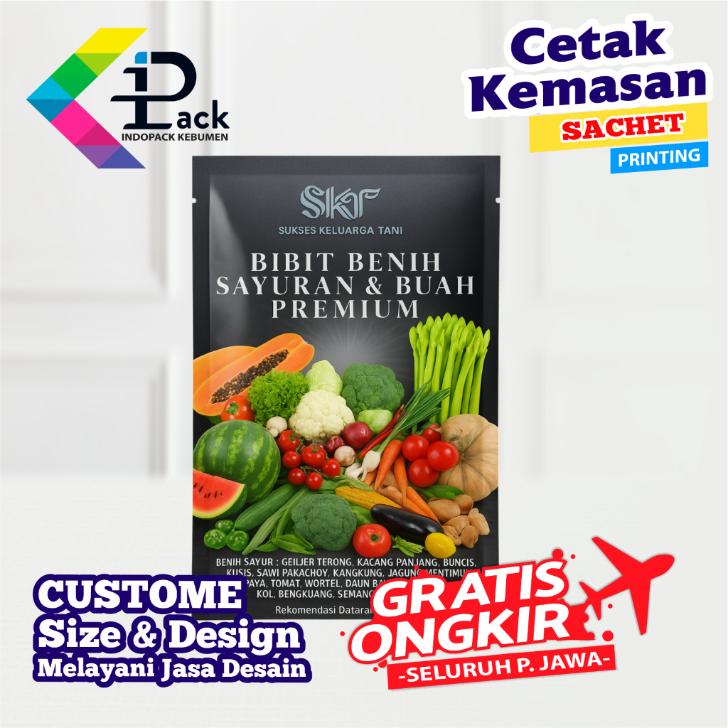 CETAK KEMASAN PLASTIK 16X24 | PRINTING PLASTIK KEMASAN | CETAK SACHET CUSTOM | PERCETAKAN KEMASAN PL