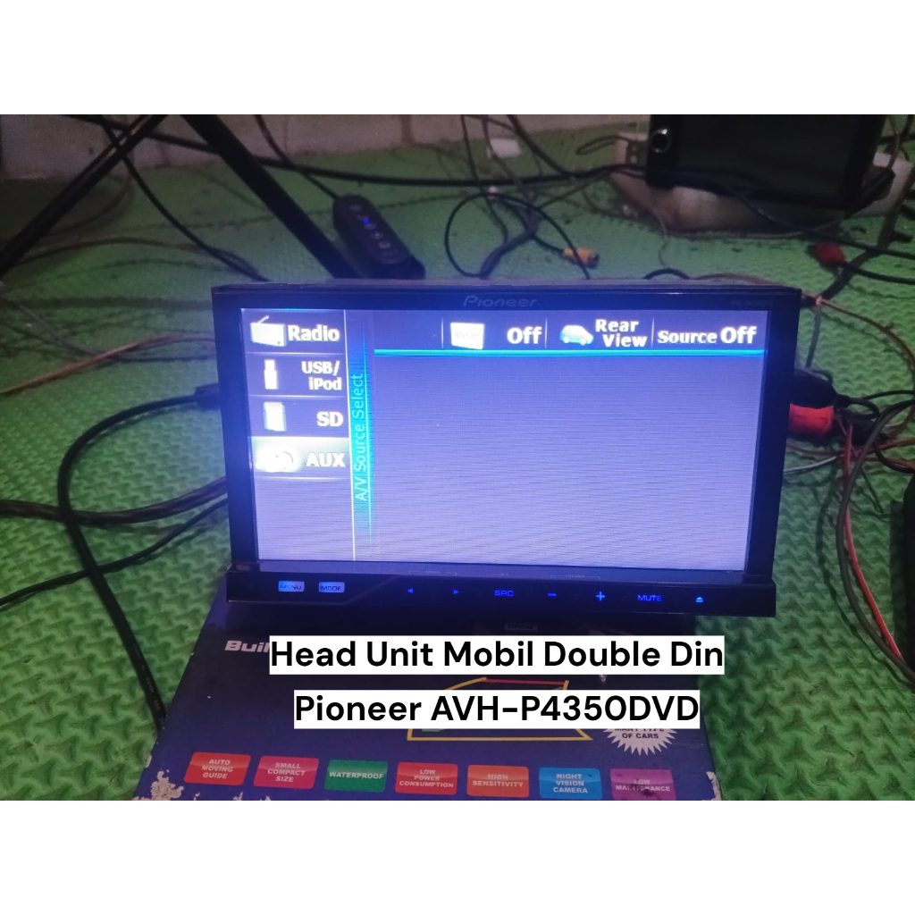 HEAD UNIT MOBIL UNIVERSAL DOUBLE DIN PIONEER AVH-P4350DVD | CD RADIO BT USB + SOCKET +KABEL USB| KON