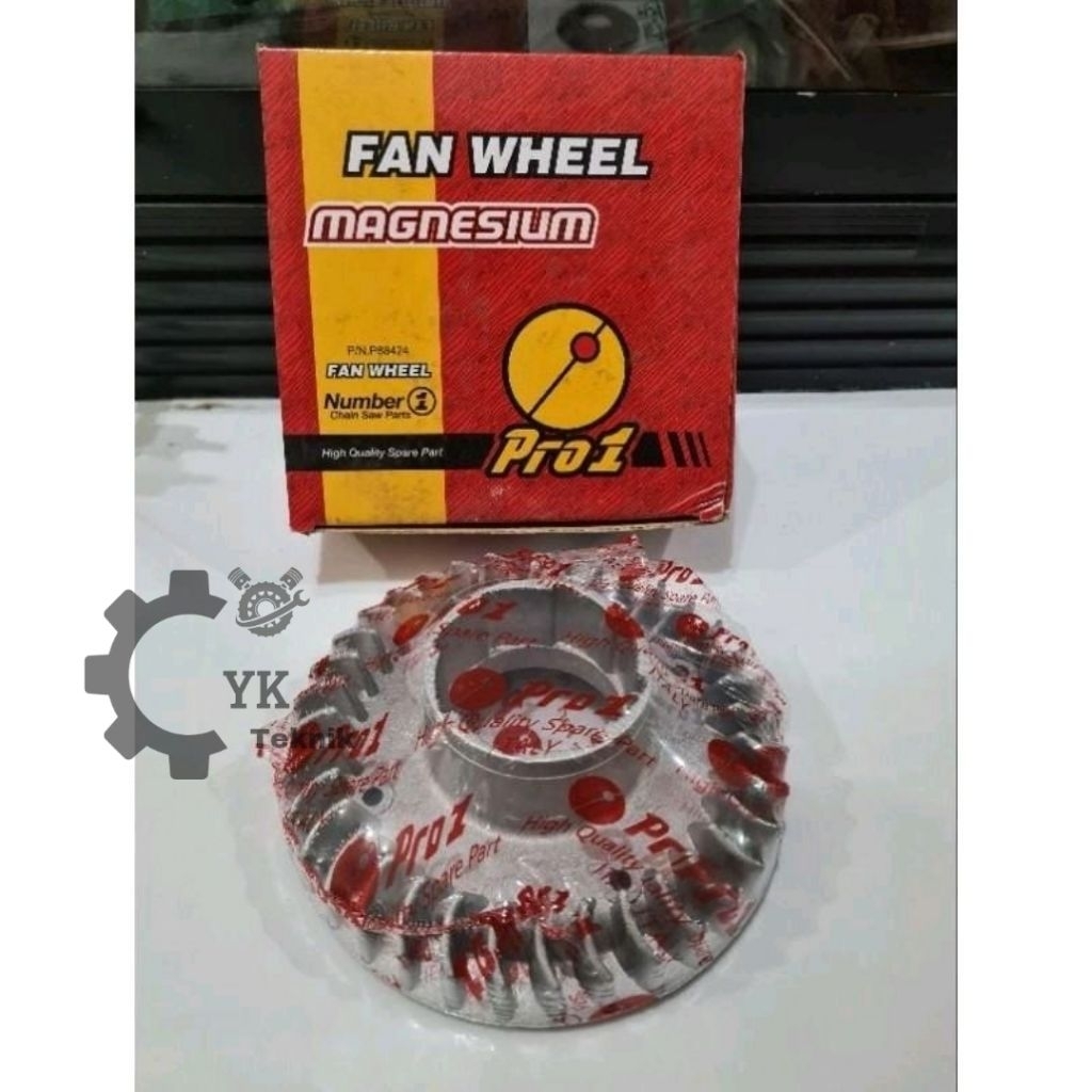 Kipas Magnet Mesin Chainsaw Besar 070 / Kipas Magnet Senso Besar 070 / Fan Wheel Magnesium Chainsaw 