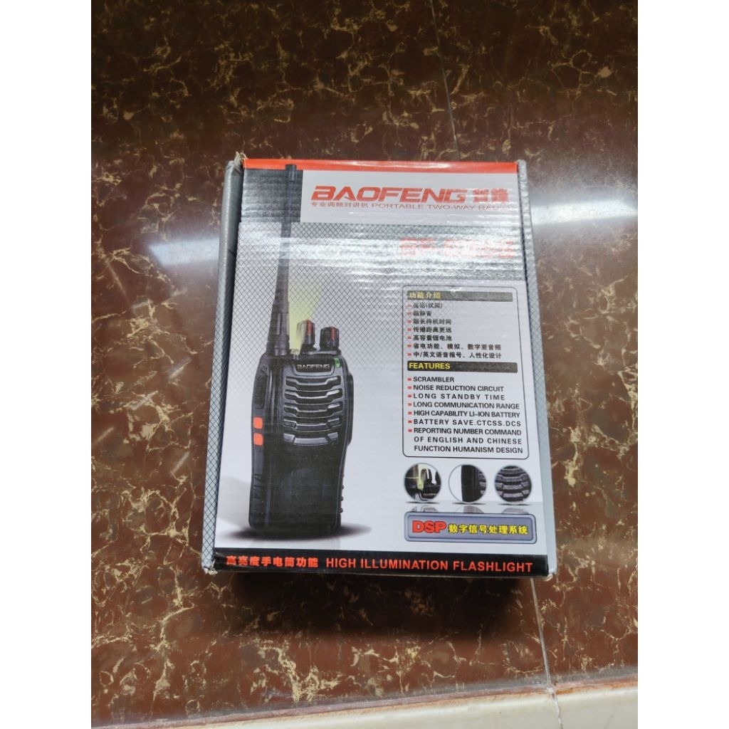 ht baofeng BF-888S sepasang (baru)