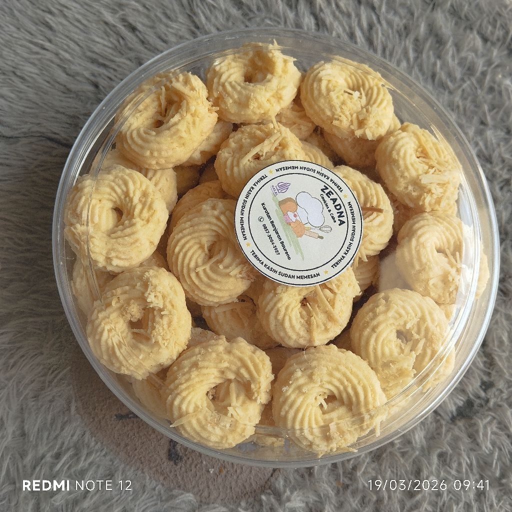 Kue Sagu Keju Kelinci 500gr - Halal, Premium, Tahan Lama