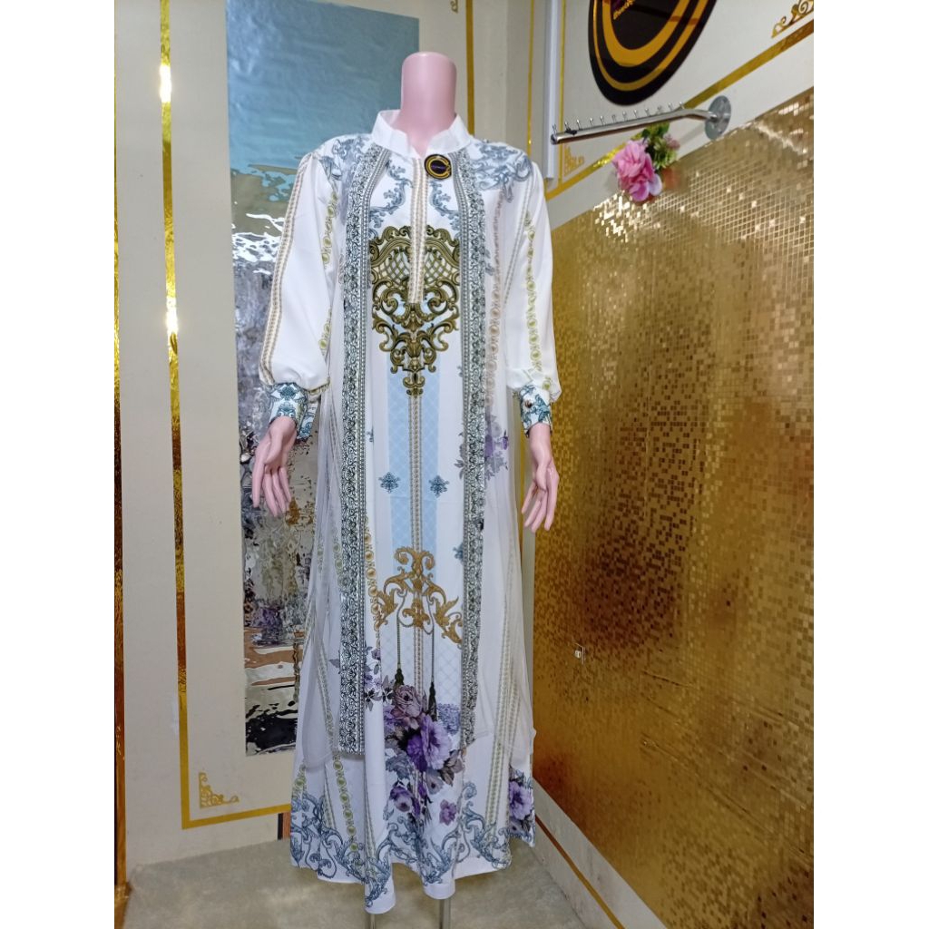 Gamis Modern elegan White Series
