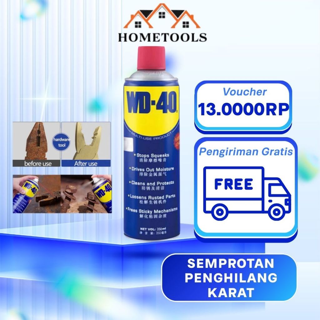 Semprotan penghilang karat, semprotan anti karat, semprotan pelumas, pelumas serbaguna dan penghilan