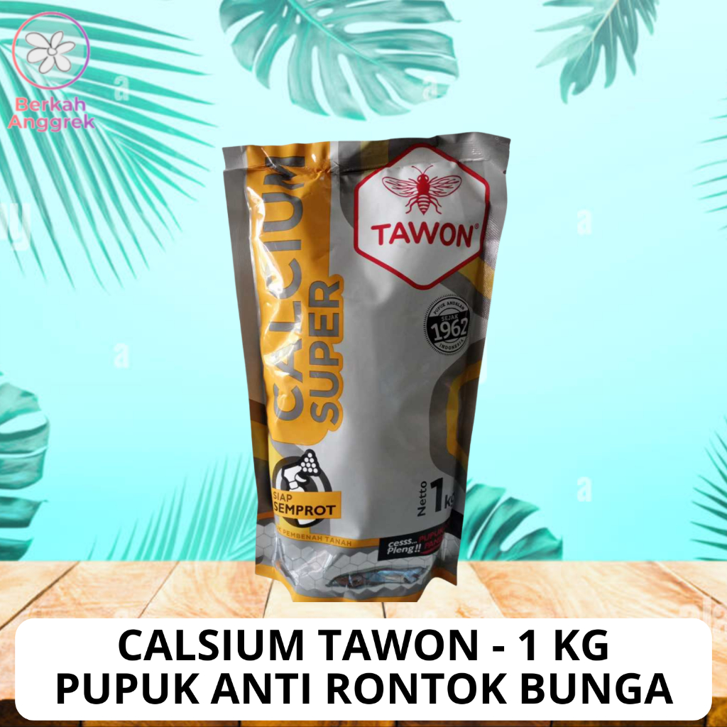 Kalsium Super Cap Tawon 1 Kg Pupuk Kalsium Boron