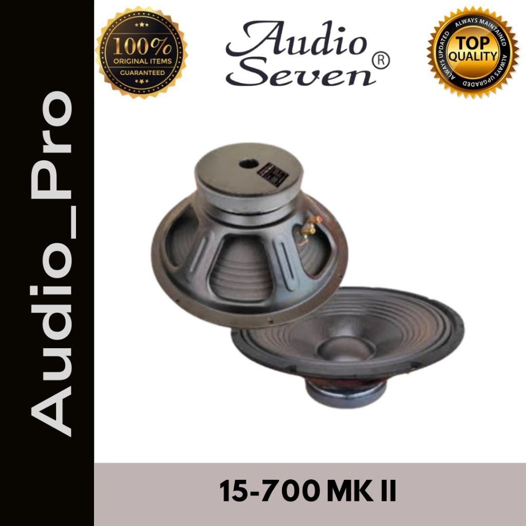 Audio Seven 15700 MKII Original Voice Coil 3 - Speaker 15 Inch Original MKII