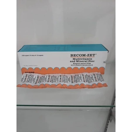 Becom Zet multivitamin lengkap