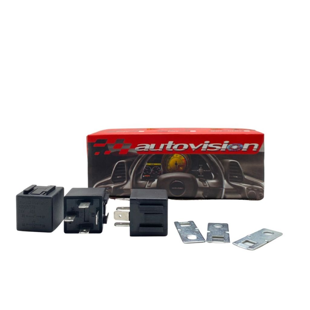 MICROZEN RELAY 4 KAKI - 40 24V 40A AUTOVISION