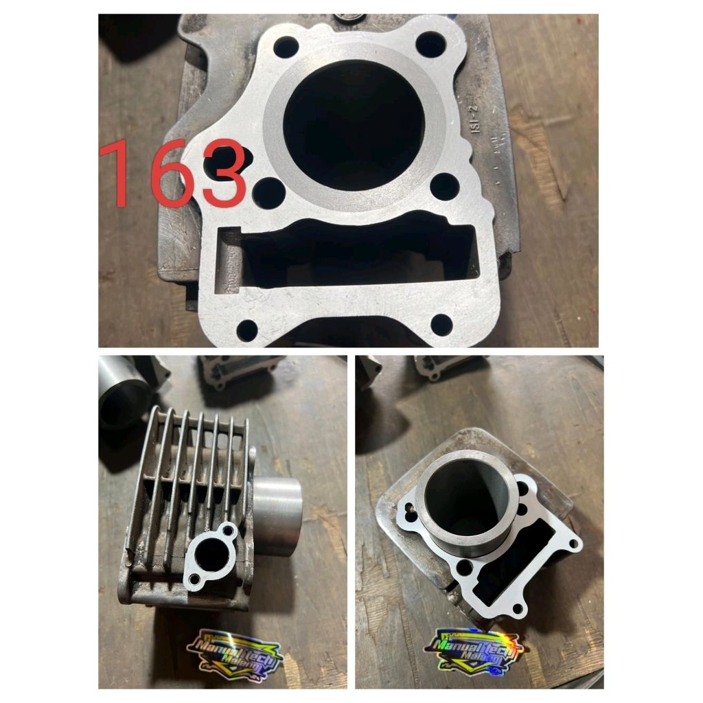 blok shogun 125 FL FD SP bore up liner 64 bisa untuk piston 54 55 56 57 58 59 60 61