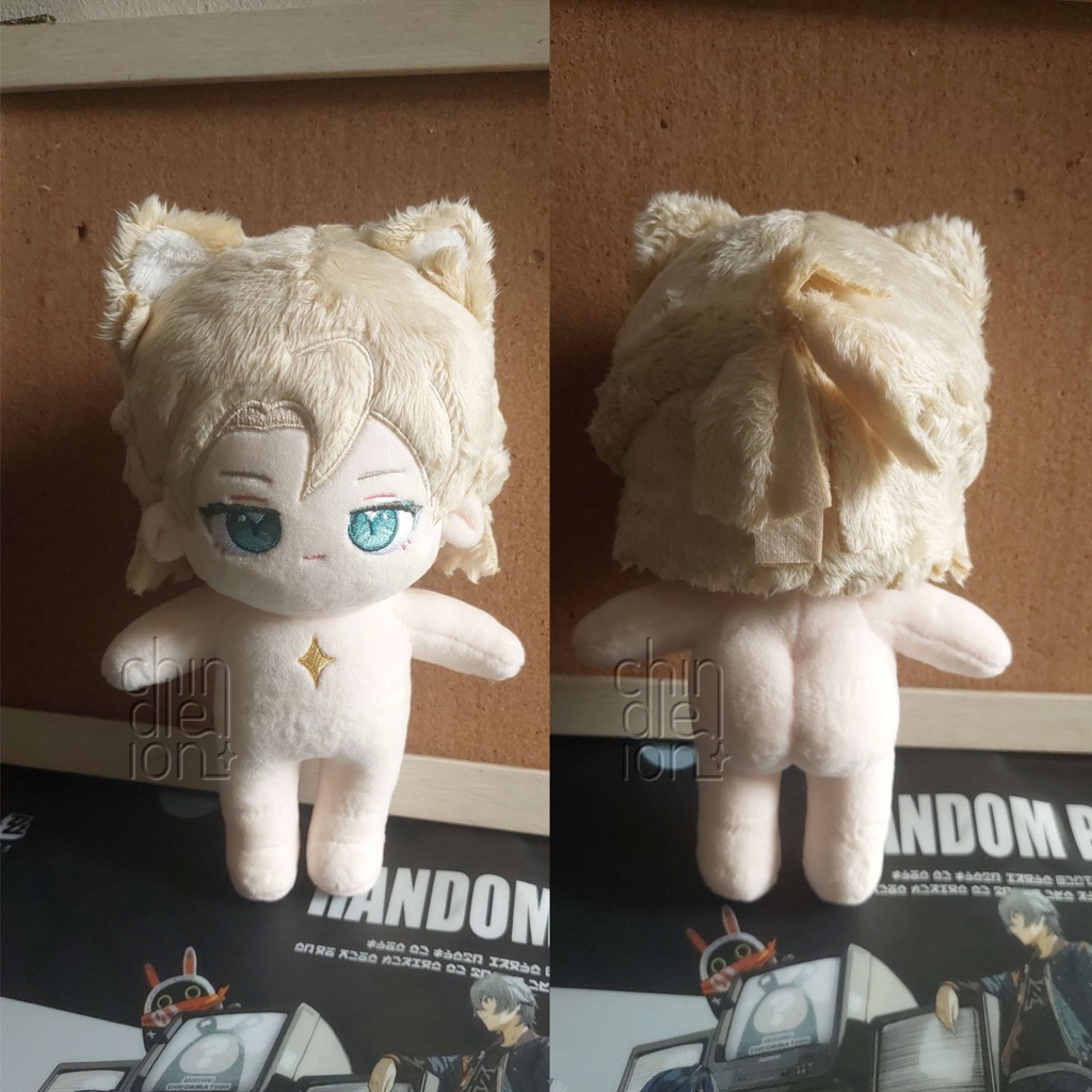 Albedo Plush Doll Boneka Anapas 20 cm Genshin Impact Ready Stok
