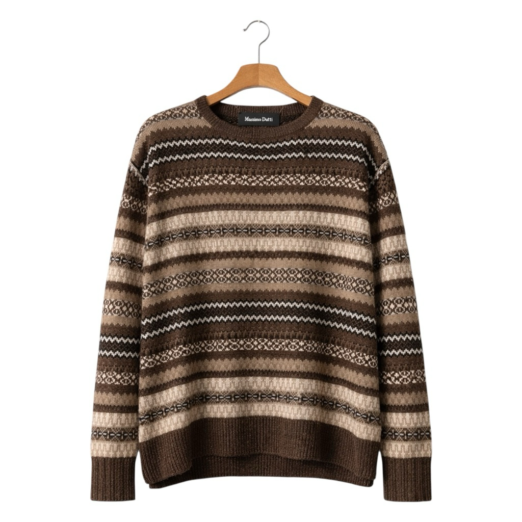 (Woman) Sweater Crewneck Wool Massimo Dutti