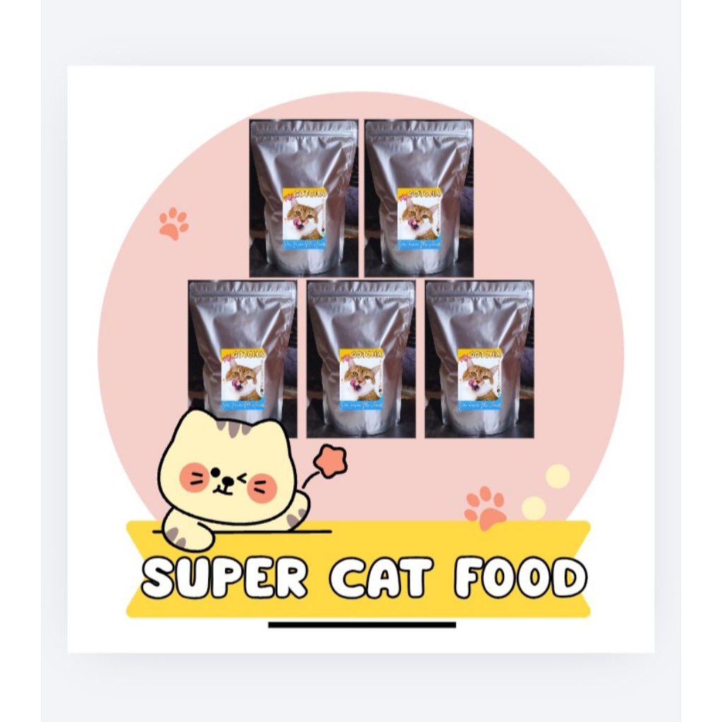 PROMO 5KG DRYFOOD CAT FATTER CAT FOOD CATFOOD DRY FOOD SUPER PREMIUM PROMO 1KG MAKANAN PENGGEMUK KUC