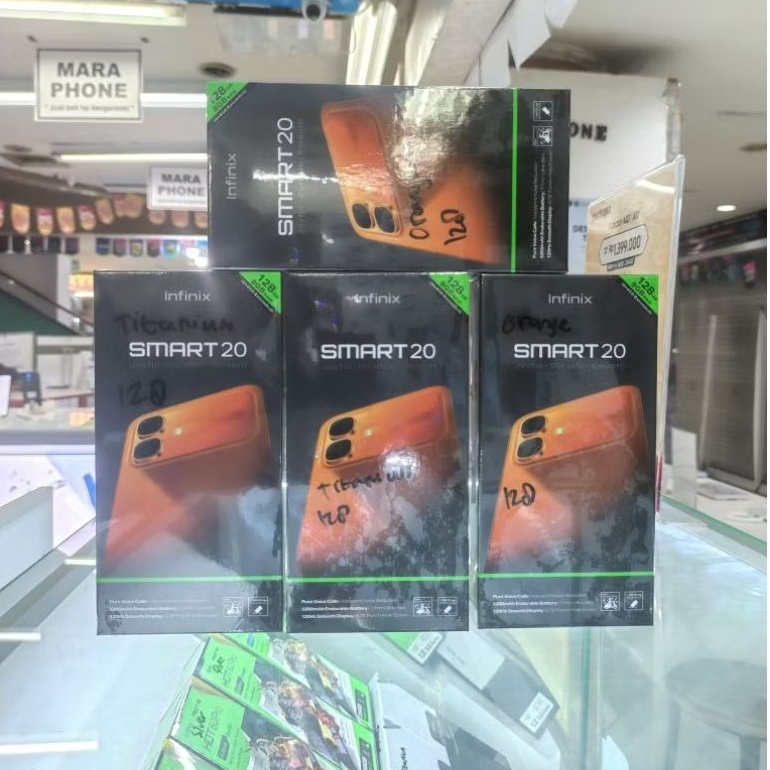 Infinix Smart 20 4+ 4/128 | 4/64 Baru 100% original segel dus box BNIB Garansi resmi 1 thn | sampel 