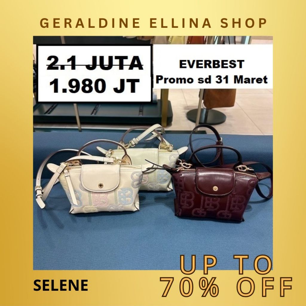 Tas Everbest wanita sale satchel bag original SALE seri SELENE