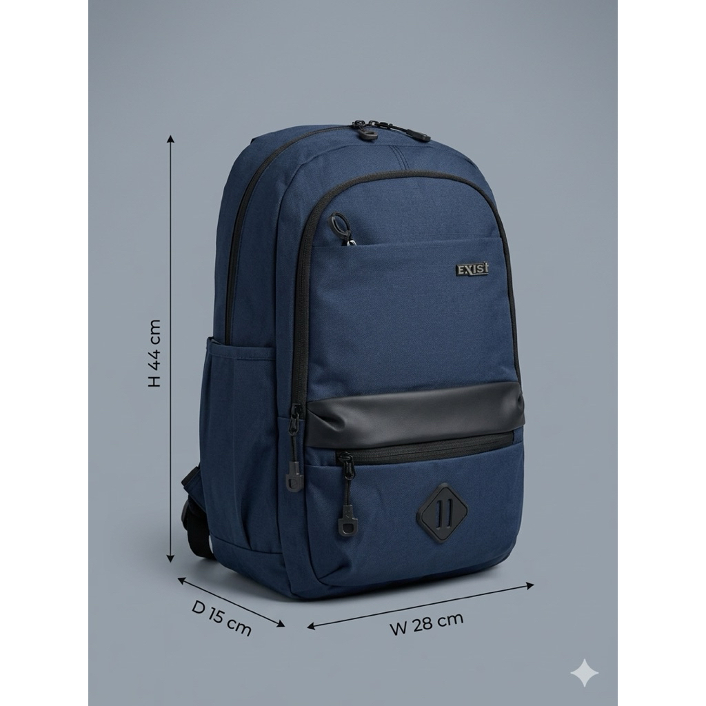 [BACKPACK ANTI AIR] Tas Ransel Pria Wanita EXIST 9311 - Original & Stylish