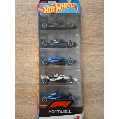 Hot Wheels 5 Pack Formula 1 F1 2025