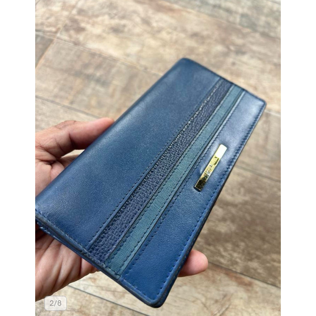 dompet pierre cardin longwallet blue
