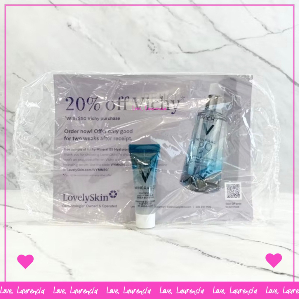 VICHY MINERAL 89 Hyaluronic Acid Face Moisturizer Daily booster